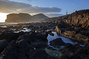 Sea lava rock, Volcanic landscape