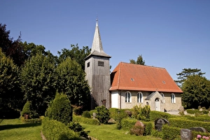 Seamen's Church in Arnis, the smallest town in Germany