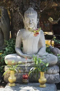 Category Buddhism Prints: Seated Buddha in the Royal Palace