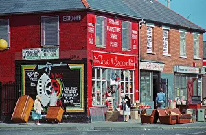 Second hand shop, Falls Road quarter