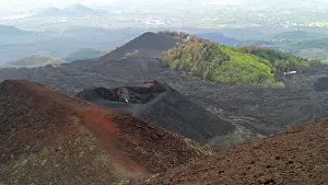 Secondary crater of Etna