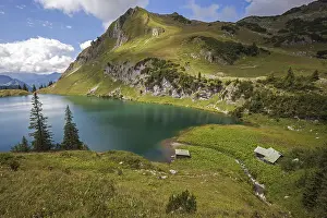Seealpsee, and Seekoepfel, Allgaeu Alps