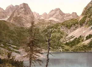 The Seebensee south of Ehrwald in the Mieminger Mountains