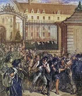 Seizure of arms from the Invalides
