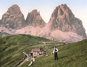 Sella Pass and Langkofl, formerly Tyrol