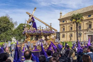 Semana santa procession, Plaza de Vazquez de Molin