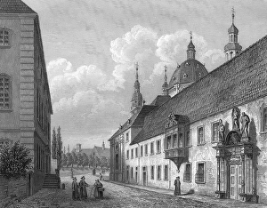 Seminary and library near the cathedral of Fulda