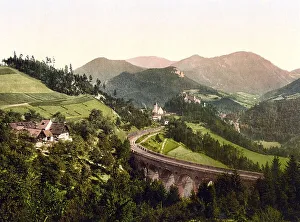 Semmering Railway, the Jaegergraben