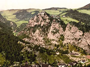 Semmering Railway, ruins of the Klamm Castle