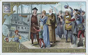 Series Christopher Columbus, Embarkation in Palos