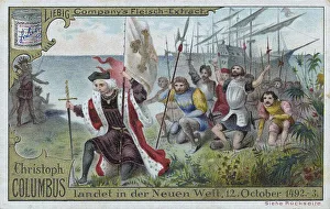 Series Christopher Columbus, Landing in the New World