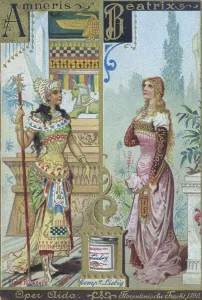 Series of costumes from the opera