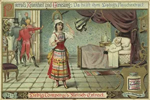 Series Cure of Pierrot by Liebig's meat extract