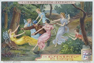 Series Elfenspiel, an intruder disturbs the elves