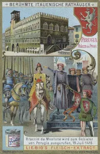 Series of famous Italian town halls