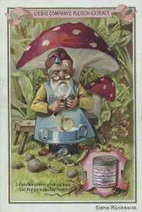 Series of the gnome Liebig uses meat extract