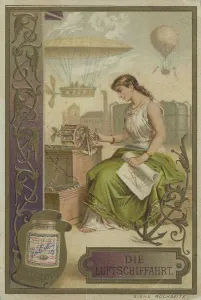Series modern technology, the airship
