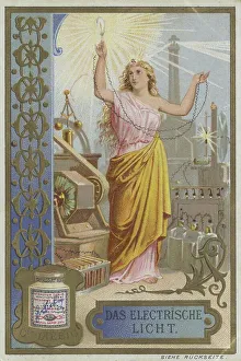 Series modern technology, the electric light