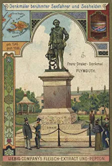 Series Monuments of famous seafarers and sea heroes