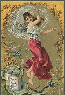 Series of pictures of cheerful