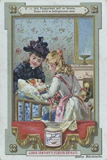 Series of pictures of children with presents