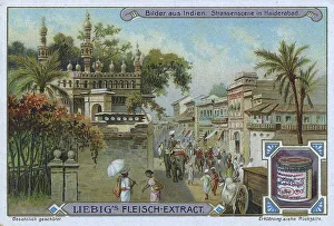 Series Pictures from India, Street scene in Haiderabad