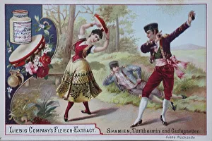 Series of pictures of musical instruments