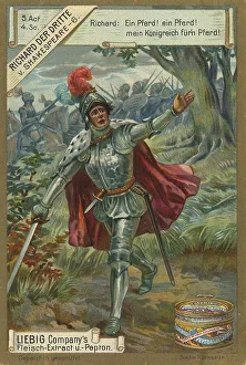 Series of pictures Richard the Third by Shakespeare