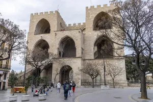 Serranos Towers (Torres dels Serrans) a city gate from 1398