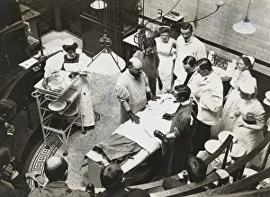 Service. surgical team, nurse, doctor