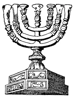 Seven-armed candlestick, candelabra