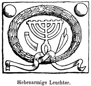 Seven-armed candlestick, candelabra