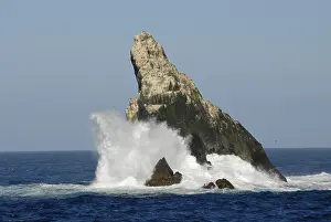 Shag Rocks, about 130 miles west of South Georgia in the southern Atlantic ocean