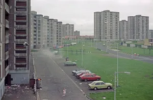 Shangan Road, tenements, tower blocks