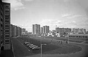 Shangan Road, tenements, tower blocks