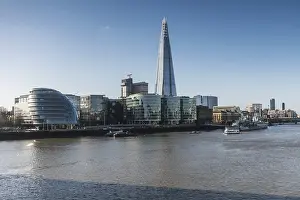 The Shard HMS Belfast from Tower Bridge