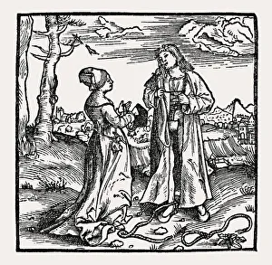 A sheet from the book, De Fide concubinarum in sacerdotes