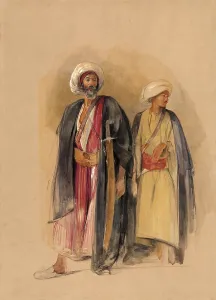Sheikh Hussein of Gebel Tor and his Son