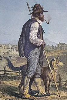 Shepherd from the Campagna, Italy