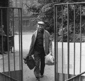 For the last shift at Gustav Colliery in Dortmund in 1965
