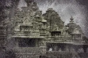 Shikhara crowning temple as mount Kailash for Shiva