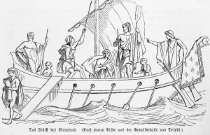 Ship of Menelaus, King of Sparta