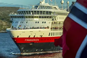 Ship MS Finnmarken, Berlevag