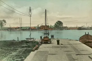 Shipping, Kidderpore Dock, Calcutta, West Bengal, India, Asia