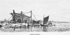 Shipyard near Wismar, Baltic Sea