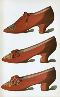 Shoe fashion in 1900, Women's shoes
