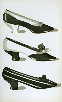 Shoe fashion in 1900, Women's shoes