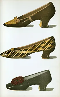 Shoe fashion in 1900, Women's shoes