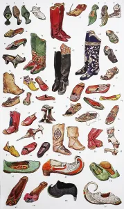 Shoe fashion from the asian countries