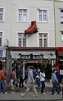 Shoe store in Camden town market